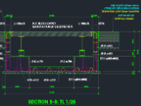 Bản vẽ full trạm cân kích thước 4x18.7m